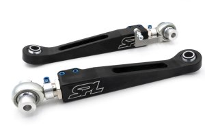 BMW 4 Series Lower Control Arms - Front - SPL Parts - Adjustable - Blue - `12-`27